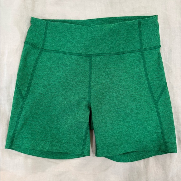 Outdoor Voices Green Athletic Shorts - Picture 1 of 5